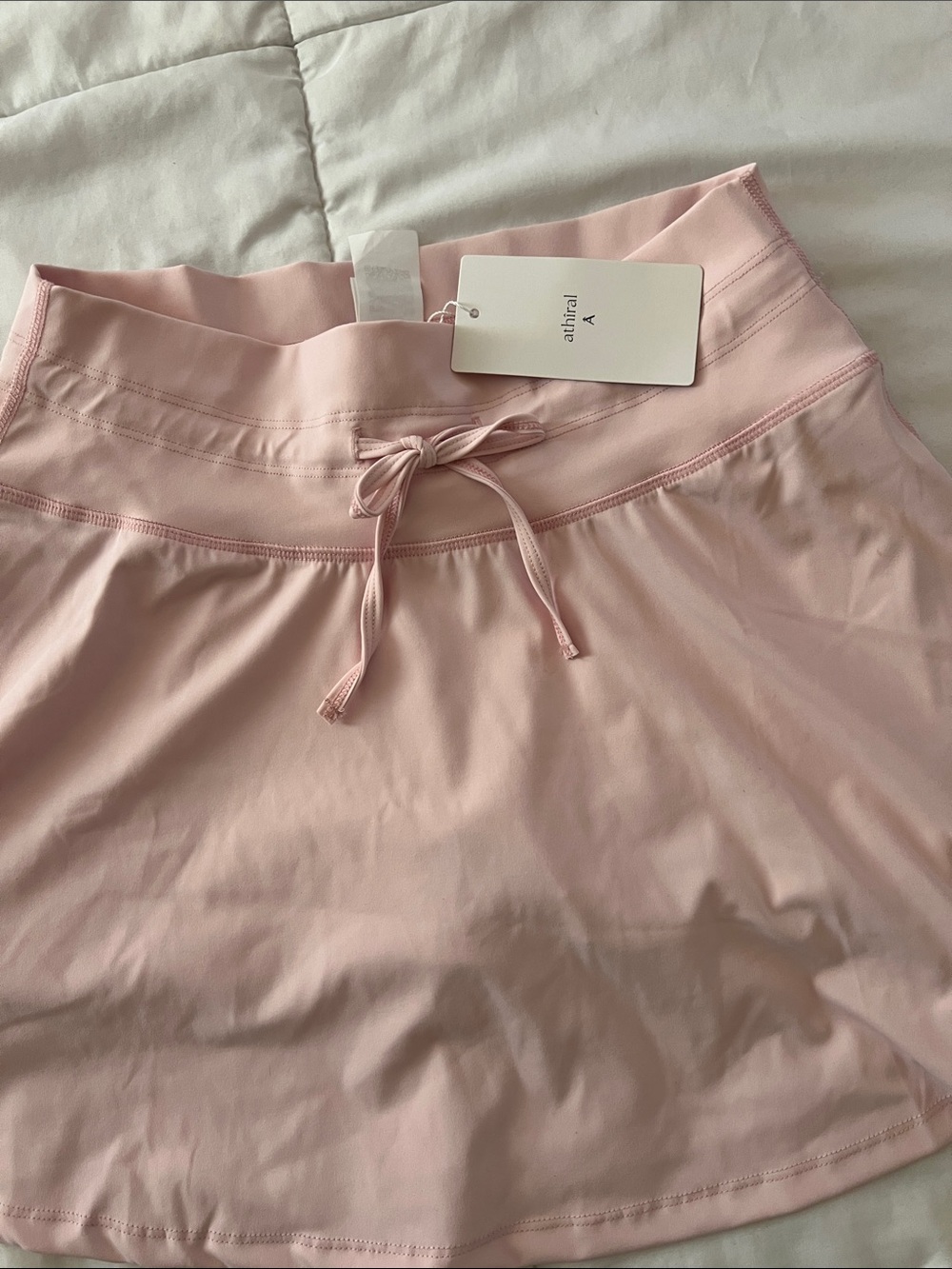 SHEIN Light Pink Drawstring Skort - Picture 4 of 7